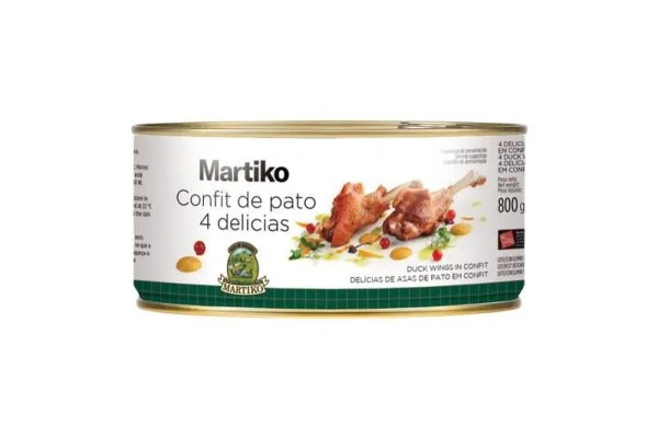 Confit de pato 4 delicias 800g
