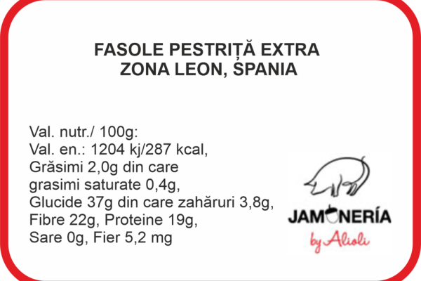 Fasole pestrița extra 1KG