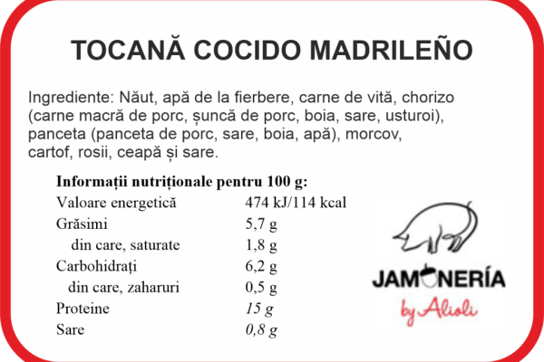 Naut Cocido Madrileno 420g