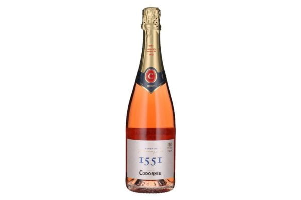 Cava, vin spumant, Codorniu 1551 Rose 75cl