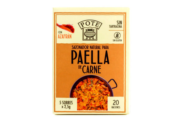 Condiment pentru Paella cu carne - 5 plicuri x 2,5 g