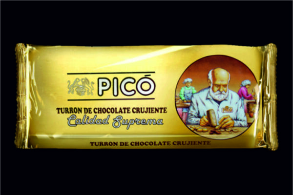 TURRON DE CHOCO CRUJIENTE PICO 200g