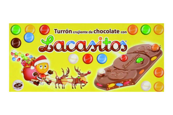 LACASITOS 215g TURRON CRUJIENTE DE CHOCOLATE