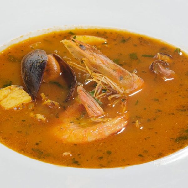 Supă cu fructe de mare (Mariscos) (2 pers)
